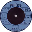 7'' - 5000 Volts - I'm On Fire / Still On Fire - Injection Labels