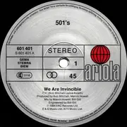 12'' - 501's - We Are Invincible