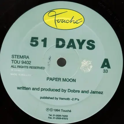 51 Days - Paper Moon