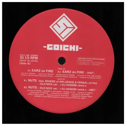 51-Goichi - Earz On Fire / Nuts