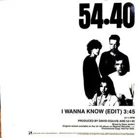 54-40 - I Wanna Know