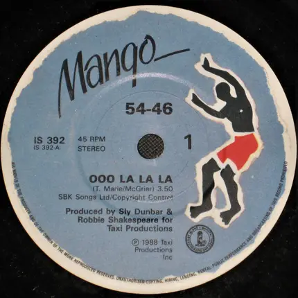 54 + 46 - Ooo La La La