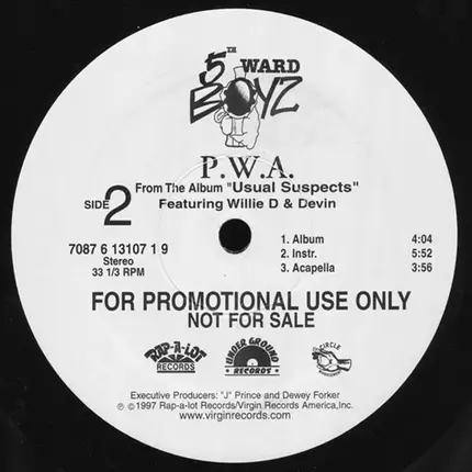 5th Ward Boyz - P.W.A.