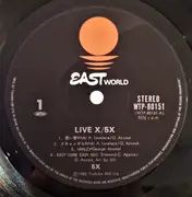 LP - 5X - Live X - + OBI, insert