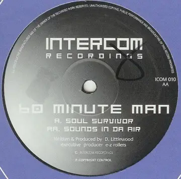 60 Minute Man - Soul Survivor / Sounds In Da Air