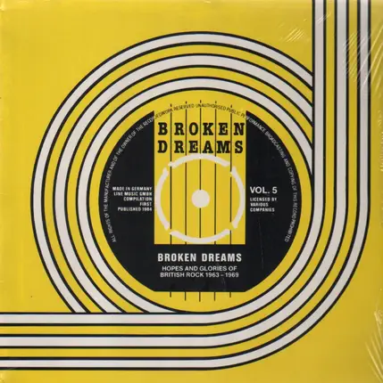 60s Beat Sampler - Broken Dreams - Hopes And Gories Of British Rock Vol. 5