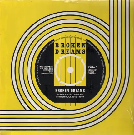 60s Beat Sampler - Broken Dreams - Hopes And Glories Of British Rock Vol. 4