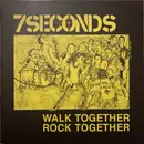 LP - 7 Seconds - Walk Together, Rock Together - Clear /w Splatter Vinyl, incl. Booklet