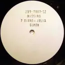 12inch Vinyl Single - 7 Signs & Julia Simon - Missing - Stamped