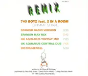 CD Single - 740 Boyz feat. 2 In A Room - Shimmy Shake (Remix)