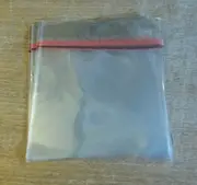 Protection - 7inch Schutzhuellen mit Verschluß - 20 Stück / transparent