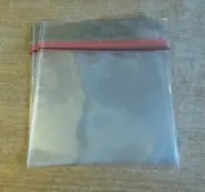 7inch Schutzhuellen - mit Verschluss, 20 Stück / transparent