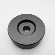 7inch Single Puck - Aluminium, schwarz