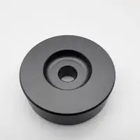 7inch Single Puck - Aluminium, schwarz