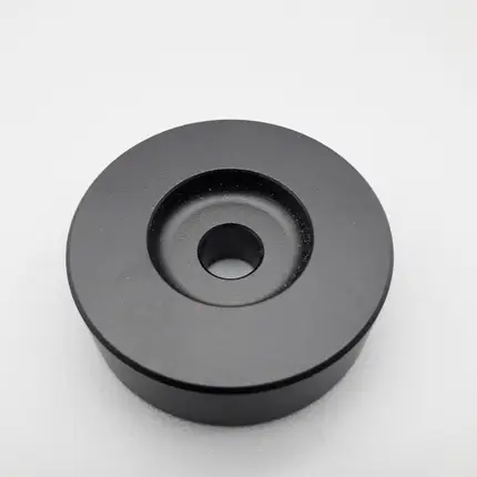 7inch Single Puck - Aluminium, schwarz
