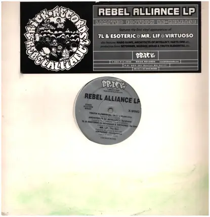 7L&Esoteric, Mr. Lif, Virtuoso a.o. - Rebel Alliance LP