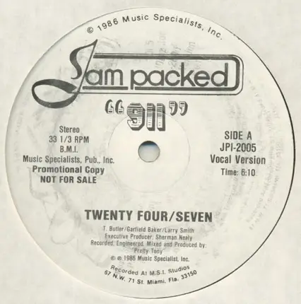 911 - Twenty Four/Seven