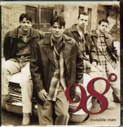 CD Single - 98 Degrees - Invisible Man - cardboard