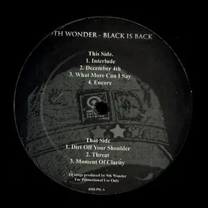 9th Wonder vs. Jay-Z - Black Is Back
