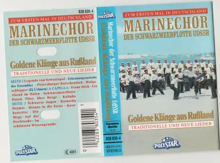 Marinechor Der Schwarzmeerflotte UDSSR - Goldene Klänge Aus Rußland