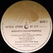 LP - Большой Симфонический Оркестр Всесоюзного Радио , Dirigent: Konstantin Ivanov , Russian State Symph - Berühmte Orchesterwerke