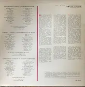 LP - Хор Ленинградского Радио И Телевидения - A Cappella By Russian Composers