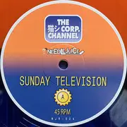 LP - 猫 シ Corp. - Sunday Television - Limited Edition, Blue/Orange Split Vinyl