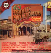 Double LP - V/A - 40 Country Masterpieces