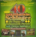 Double LP - Various - 40 Volkstümliche Schlager