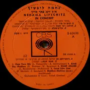 LP - Nehama Lifschitz - Nehama Lifschitz In Concert