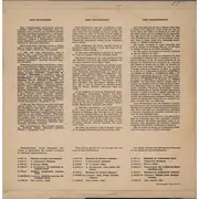 LP - Grieg / Mozart / Liszt / Sara Dolukhanova - Вокальные произведения Э. Грига, В. Моцарта, Ф. Листа - Export Edition