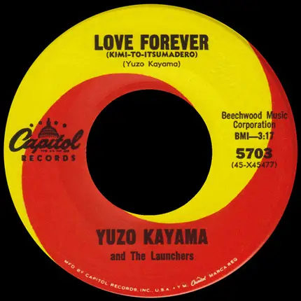 Yuzo Kayama - Love Forever (Kimi-To-Itsumadero) / A Star In The Night (Yozara No Hoshi)