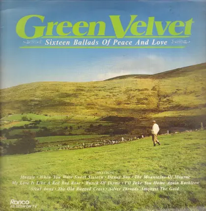 Irish Mist / De Danann / Foster & Allen / Mary O'Hara / a.o. - Green Velvet