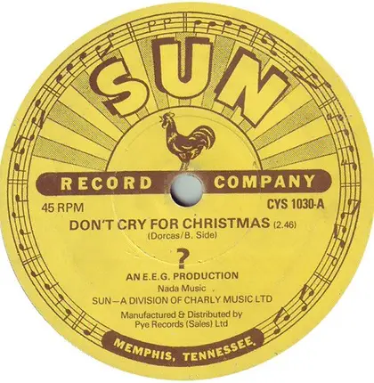 ? - Don't Cry For Christmas