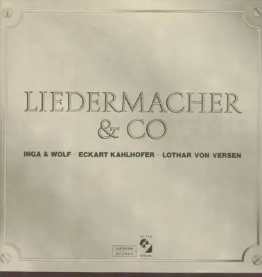 Verschiedene - Liedermacher & Co