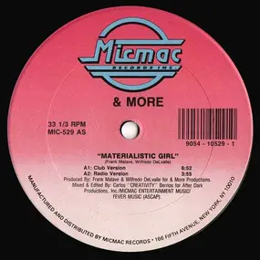 & More - Materialistic Girl