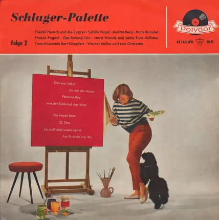 Friedel Hensch und die Cyprys, Sybille Pagel, a.o. - Schlager-Palette - Folge 2