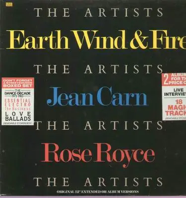 Earth Wind & Fire, Jean Carn, Rose Royce - The Artists Volume One - Earth Wind & Fire, Jean Carn, Rose Royce