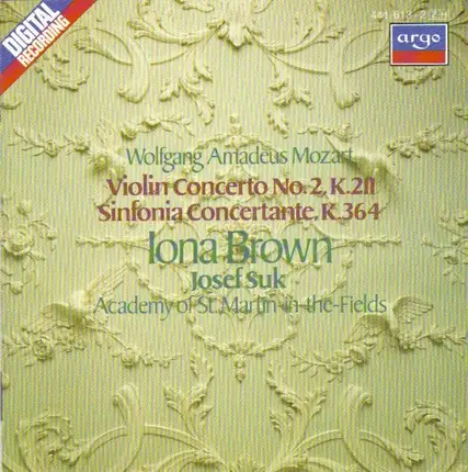 Iona Brown - VIOLIN CONCERTO NO. 2 & other