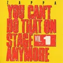 Double CD - Frank Zappa - You Can't Do That On Stage Anymore Vol. 1