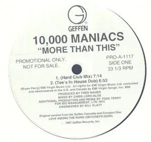 10.000 Maniacs - More Than This