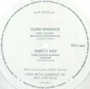 10.000 Maniacs / Simply Red 10 - Split