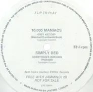 10.000 Maniacs / Simply Red 10 - Split