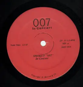 007 In Concert - Smokey '007' In Concert