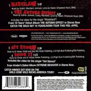 CD - 10 Years / Hinder - New Faces Of Rock - Card sleeve