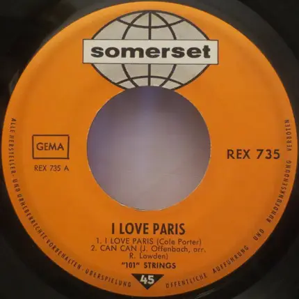 101 Strings - I Love Paris