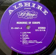 LP - 101 Strings - Memories Of Europe - Still Sealed