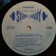 LP - 101 Strings - Million Seller Hit Songs Of The 60's