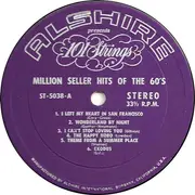 LP - 101 Strings - Million Seller Hit Songs Of The 60's