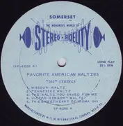 LP - 101 Strings - Play Hit American Waltzes